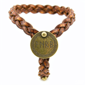 Rune Leather Bracelet