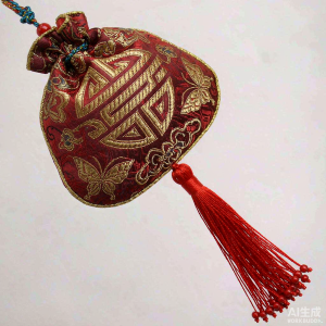 Lucky Brocade Sachet Pouch